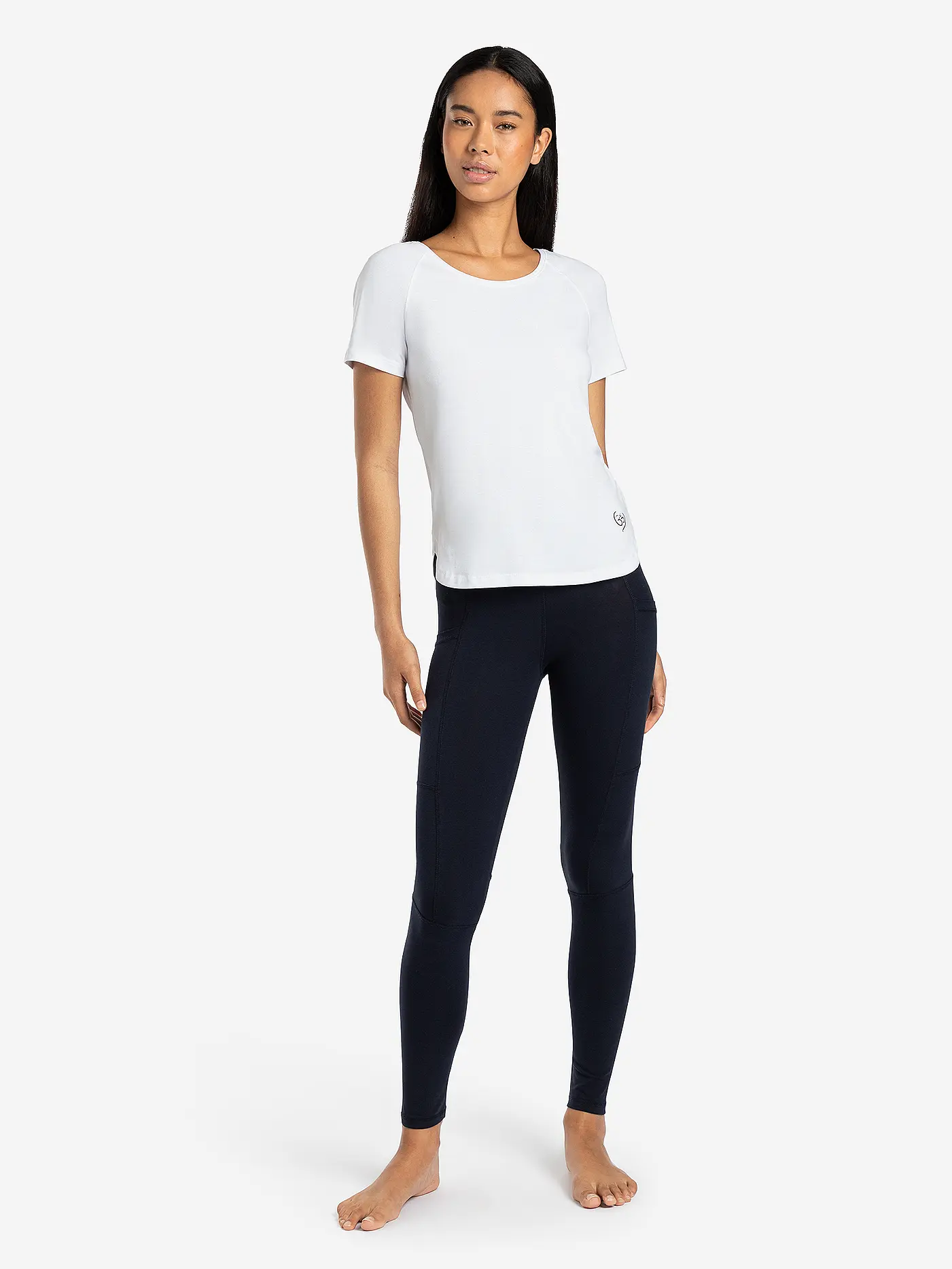 THE SPIRIT OF OM | Damen Yogashirt Raglan OM Herz | 